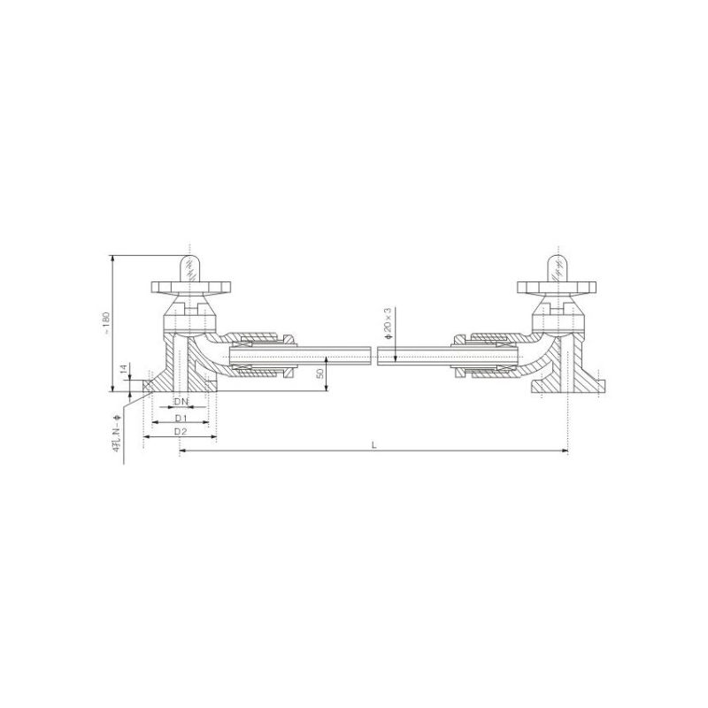 FRPP Plastic Chemical Industrial Water Oil Level Gauges Indicator