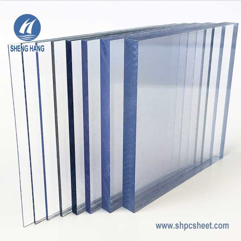 Polycarbonate Solid Sheet with 50um-80um Anti-UV Coating