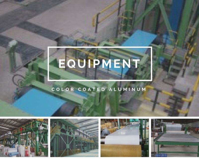 Prepainted PE or PVDF Coating Color Coated Aluminum Sheet Coil
