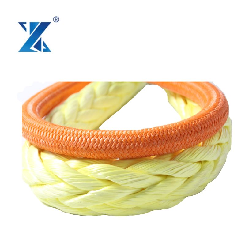 Double Braid Rope UHMWPE Core Polyester Jacket, Towing Rope, 22 mm