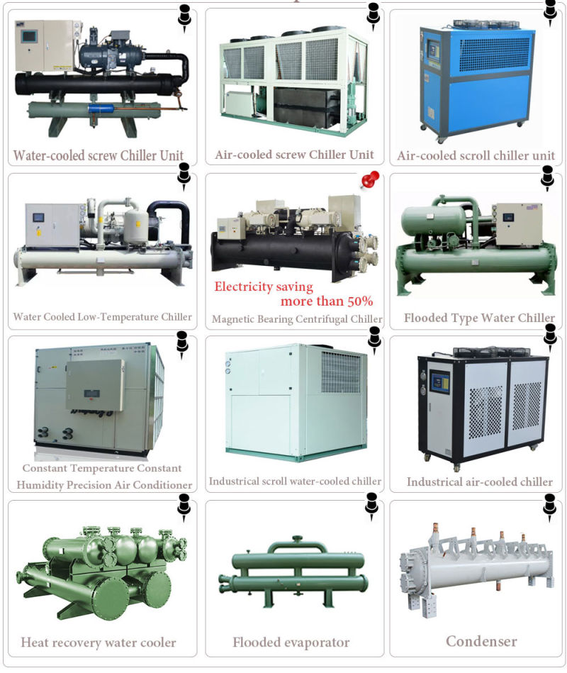 5HP Small Air Cooled Scroll Type Water Chiller for Plastic Processing