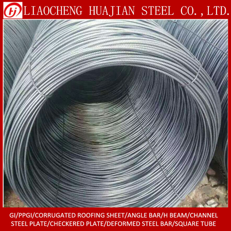 Building Material Deformed Reinforcing Steel Rebar Iron Rod Bar in Stock