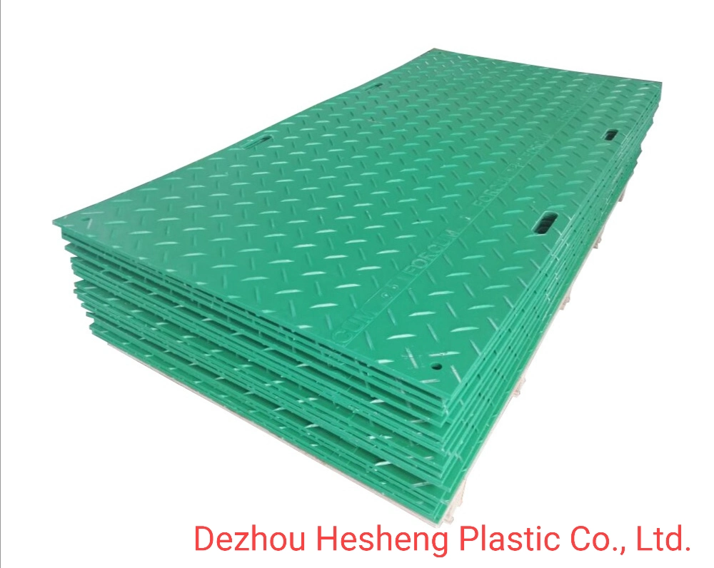 Temporary Road Plate HDPE Ground Trackion Mat Ground Protection Mats