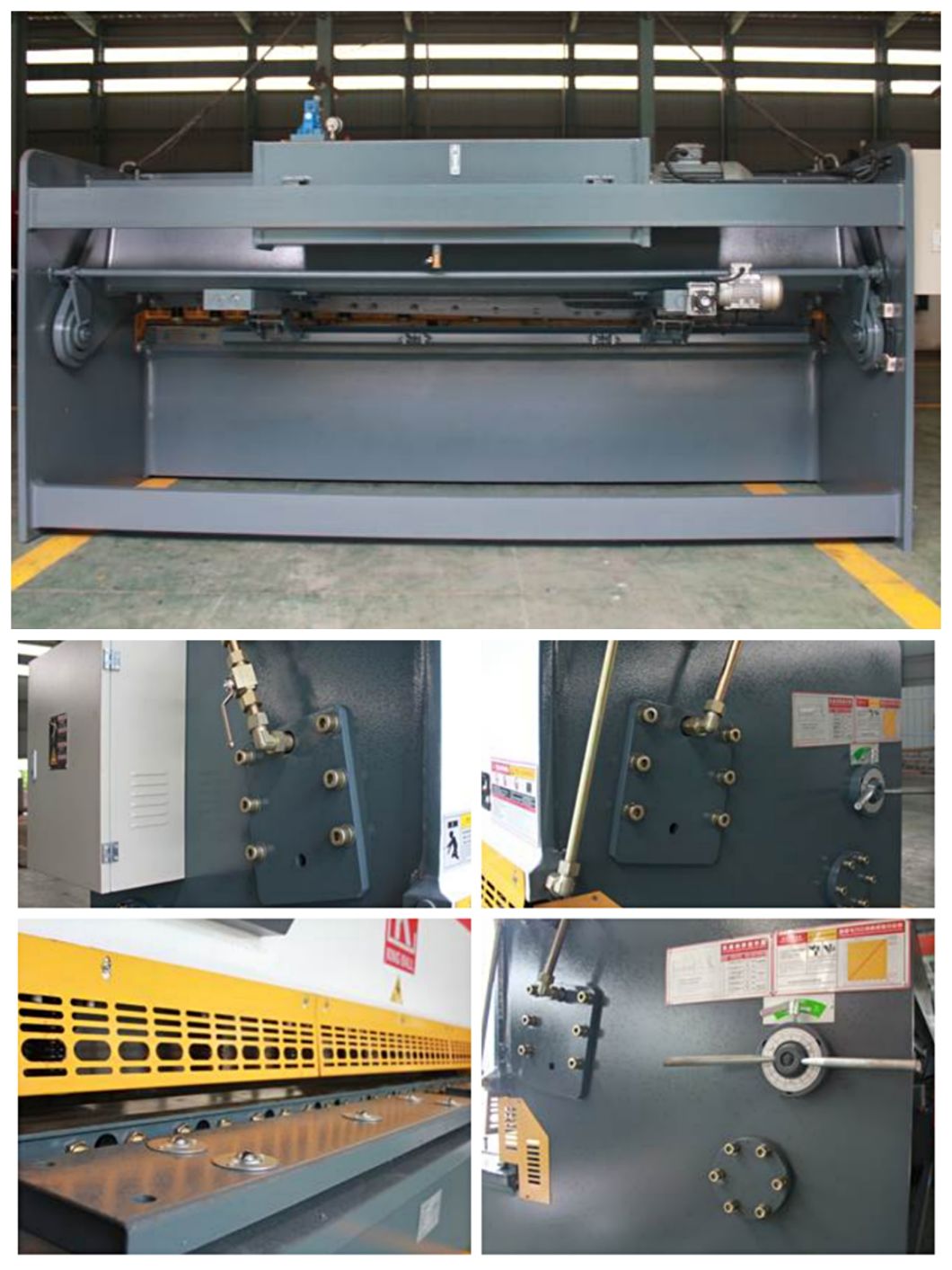 Various Styles 12mm Sheet Metal Cutting and Bending Machine Sheet Metal Cutting Guillotine QC12y-12X2500