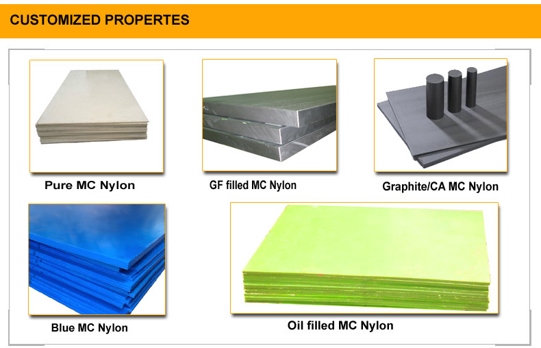 Engineering Mc Nylon Plastic Sheet, Cast Nylon Sheet with RoHS