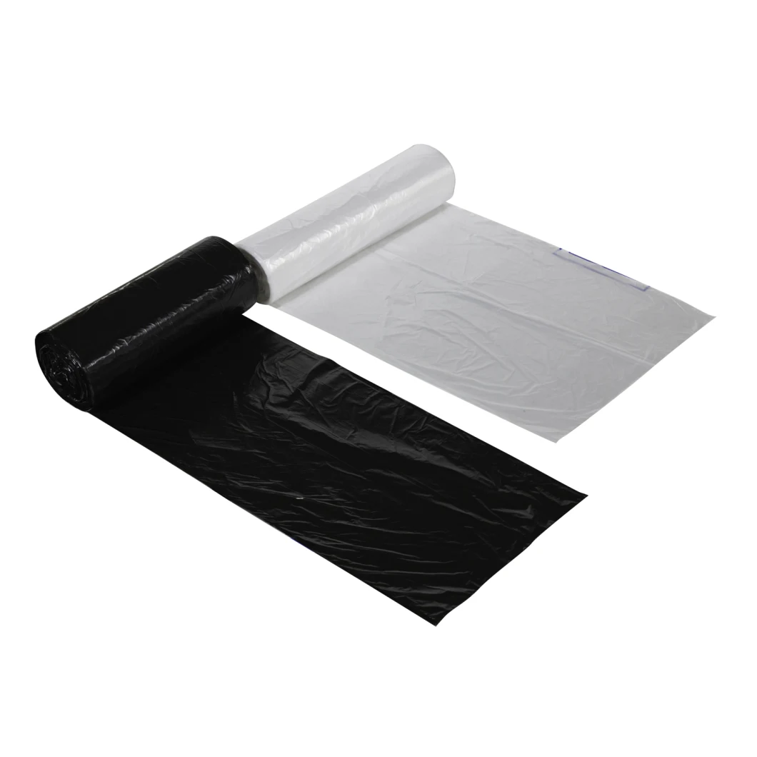 Roll Flat Bags on Roll HDPE Supermarket Clear Plastic Food Heat Seal Gravure Printing Accept