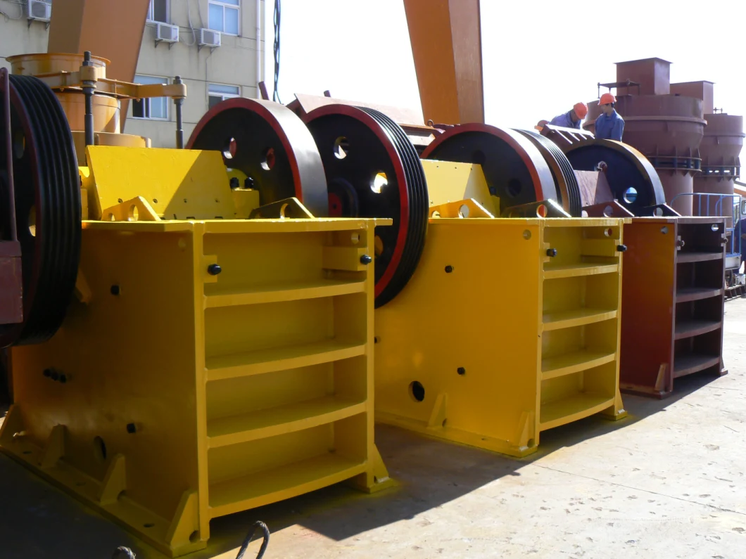 Jaw Crusher PE500*750 on Mobile Primary Crushing Machinery