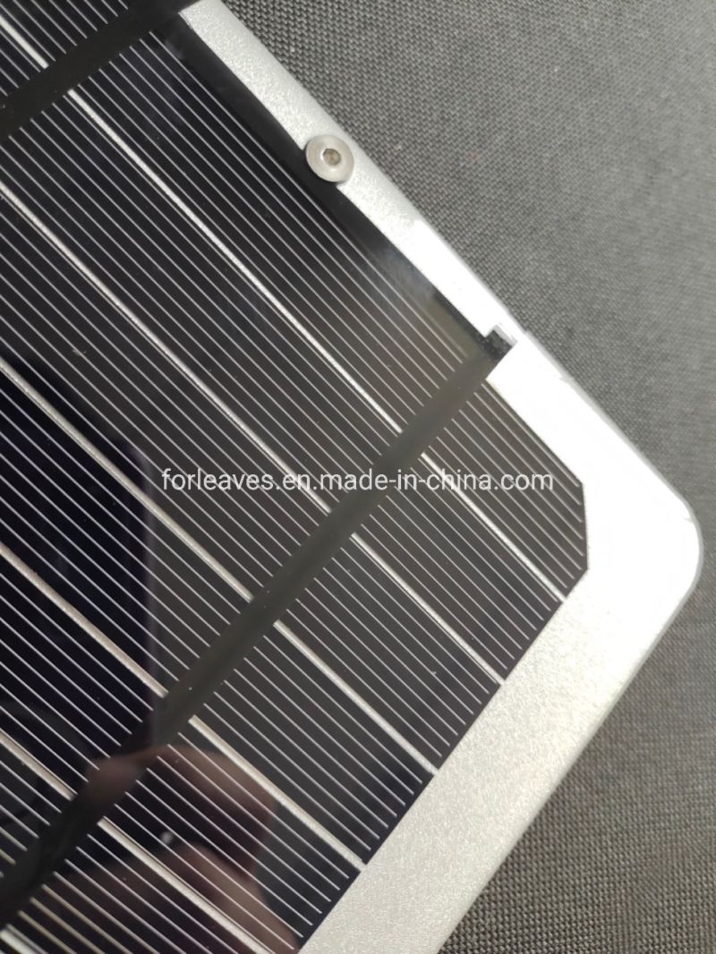 12W 18V Soft Resin Silver Aluminum Back Sheet Solar Panel