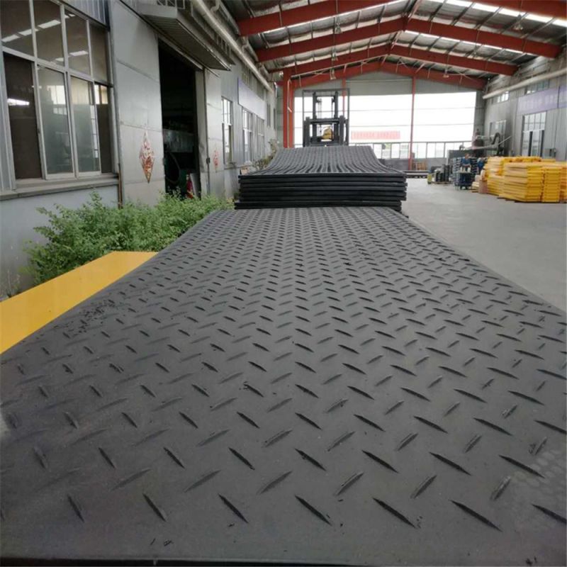 HDPE UHMWPE Sheet/ Plastic Ground Protection Mats and Heavy Duty Mud Ground Mat