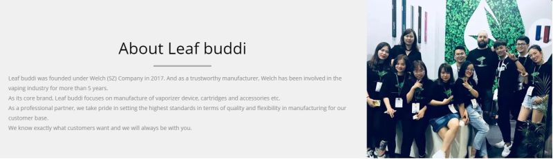Leaf Buddi Max 3 Cbd Battery Vaping Tank Slim Pen