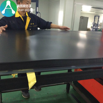 Black PVC Hard Plastic Sheet, 2mm PVC Sheet Black, Matt Black Rigid PVC Sheet for Panel