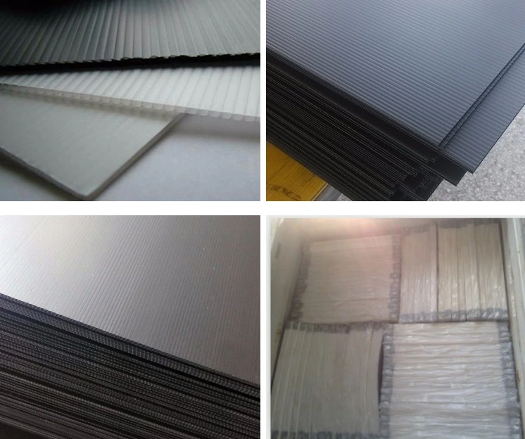 PP Corrugated Coroplast Plastic Sheets Polypropylene Corrugated Board