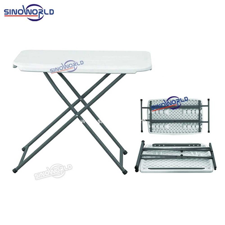 Event Furniture Wedding Banquet Adjustable Plastic Foldable HDPE Table