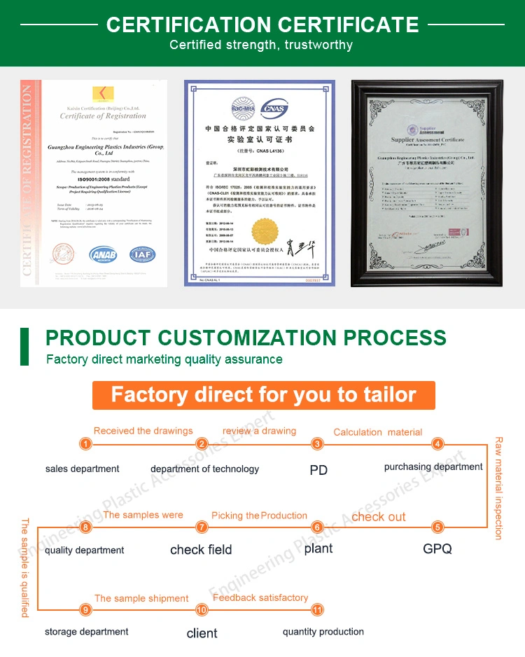 Top Quality Engineering Plastic Machined PE-UHMW Board