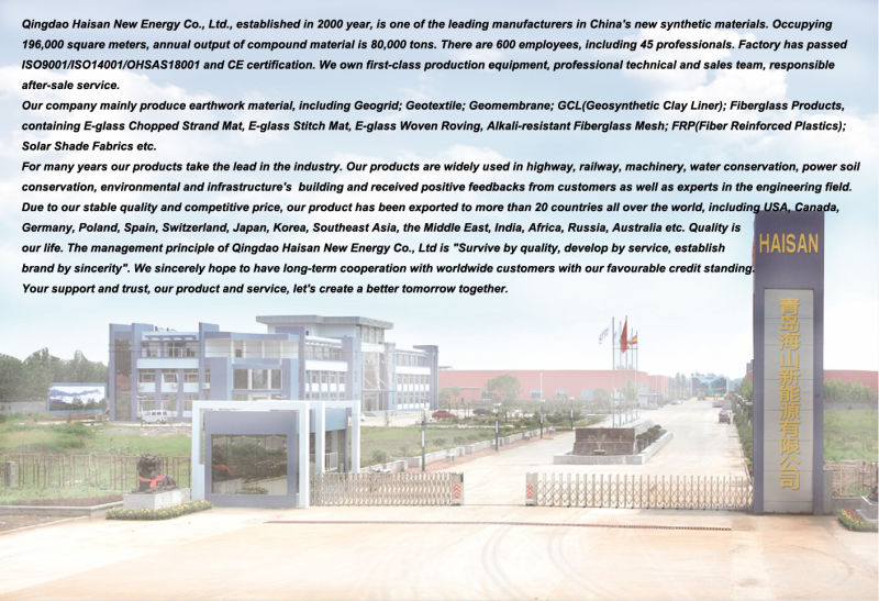 HDPE Waterproofing Drainage Sheet for Construction