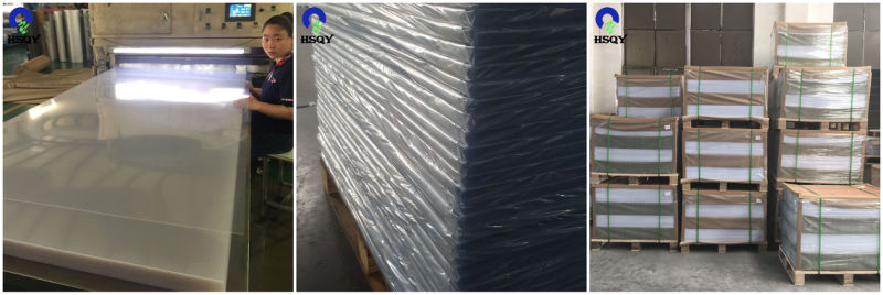 PVC Thin Plastic Clear Transparent Rigid Sheet