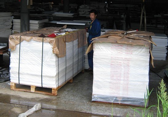 POM Sheet, Delrin Sheet, Plastastic Sheet with White, Black Color