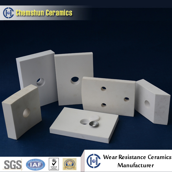 Al2O3 Ceramic Wear Plates as Abrasion Resistant Materials