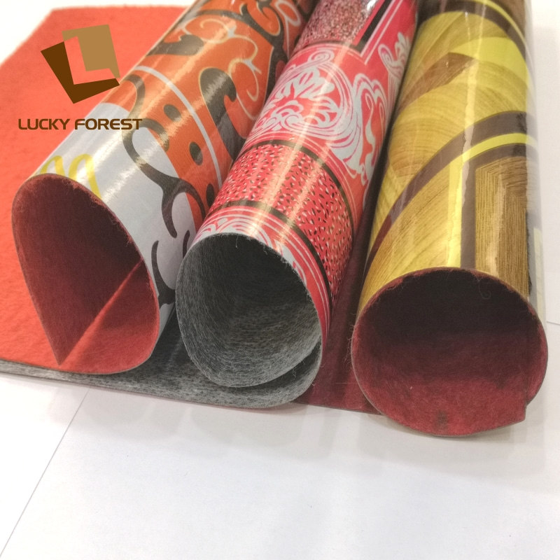 Factory PVC Flooring Roll Thin Linoleum Flooring Roll Price