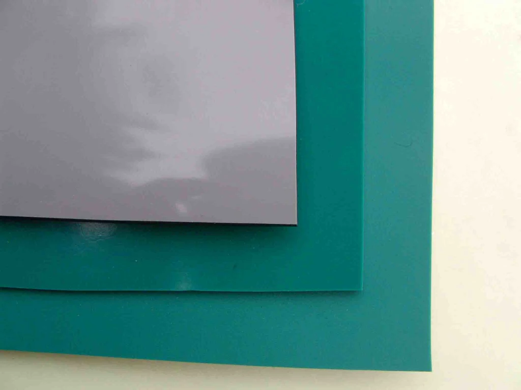 Green, Grey, Blue ESD Rubber Sheet, ESD Rubber Mat, Antistatic Rubber Sheet (3A5010)