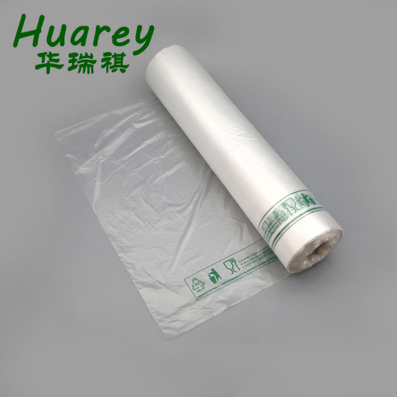 HDPE Transparent Plastic Bags Produce Roll Bag for Food