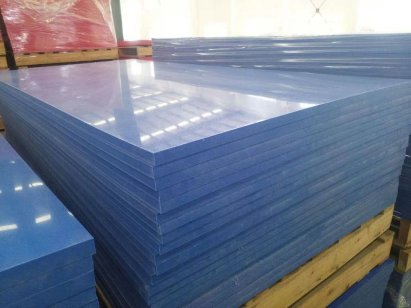 High Density Polyethylene PE Sheet Yellow HDPE Plate 4X8 PE Panel From China Manufacture