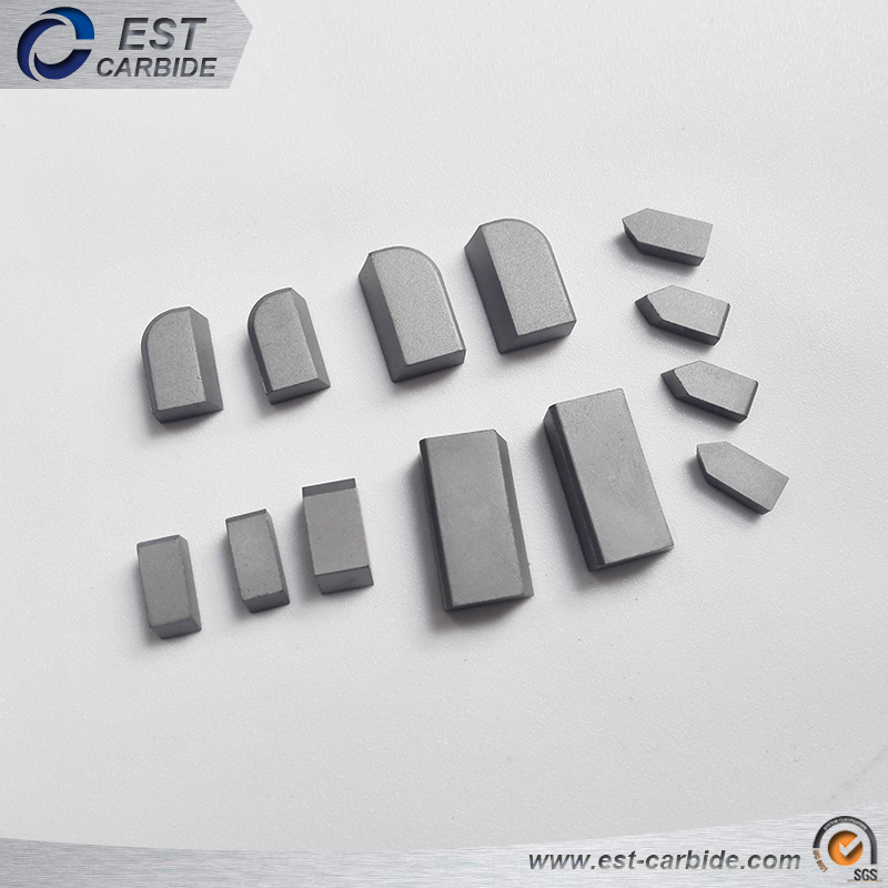 Tungsten Carbide Welding Inserts Blade Brazing Carbide Tips