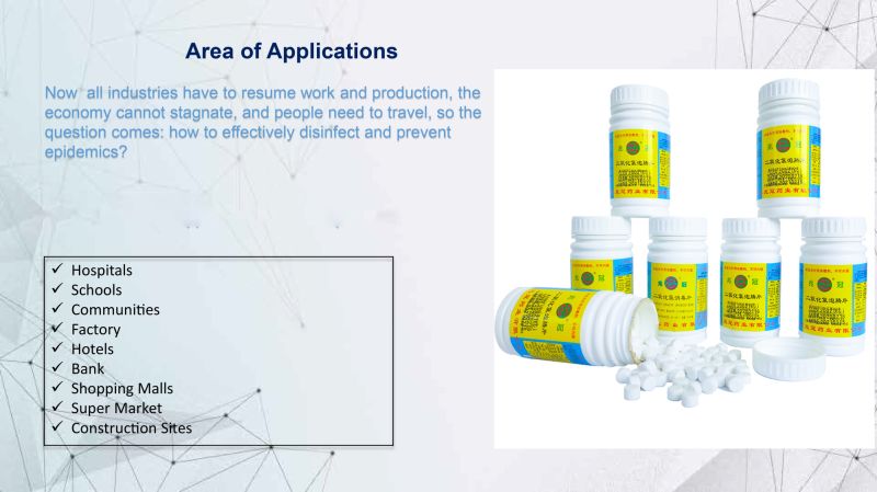 Chlorine Dioxide Containing 10% Clo2 for Sanitizer