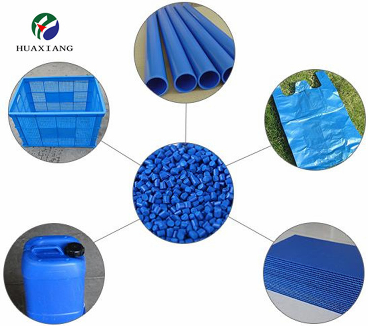 High Density PE Plastic Blue Color Masterbatch