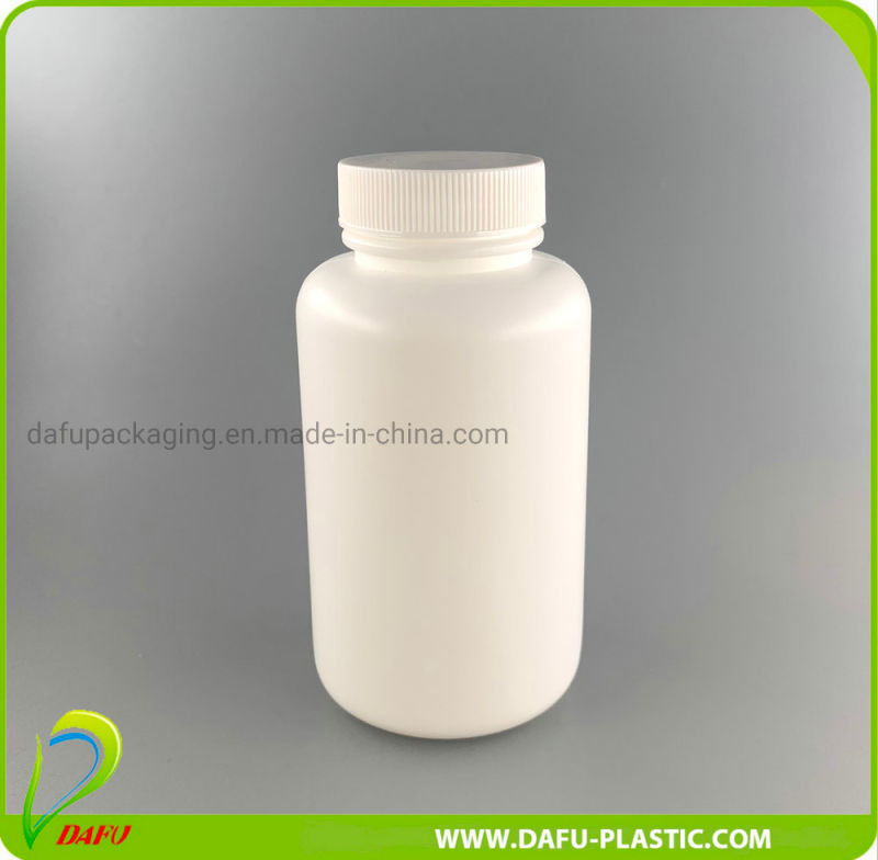 Plastic Packaging HDPE 200ml Plastic Medicine Pill Bottle