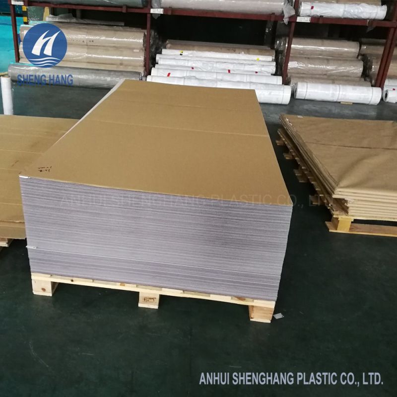 Polycarbonate Solid Sheet with 50um-80um Anti-UV Coating
