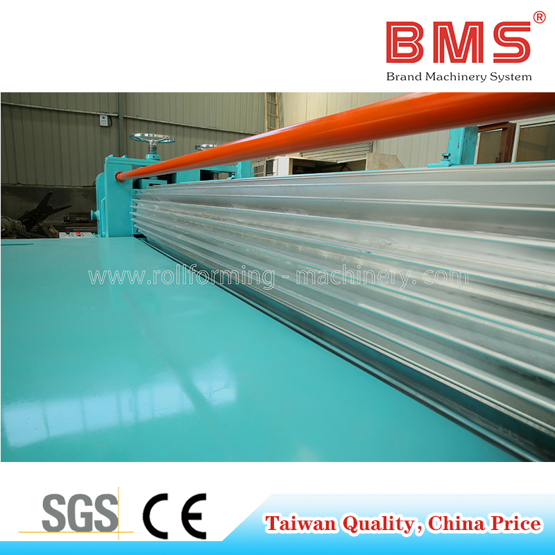 Colored Steel Thin Panel Barrel Corrugated Sheet Cold Roll Forming Machine