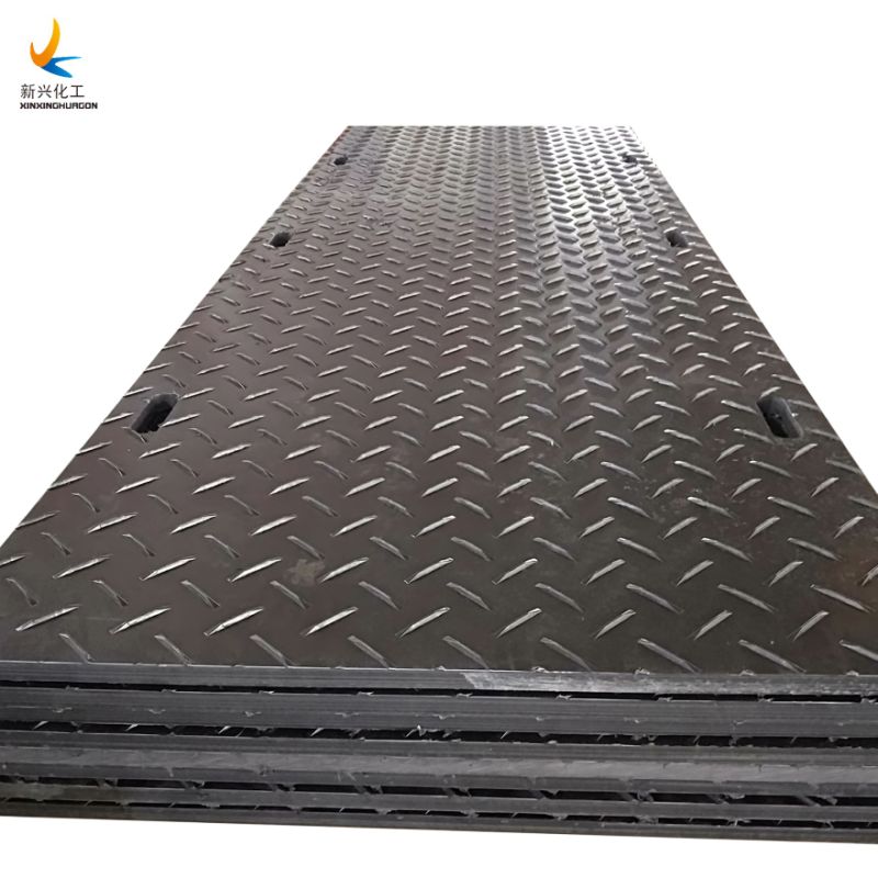 HDPE UHMWPE Skid Steer Ground Protection Mats Temporary Road Mats