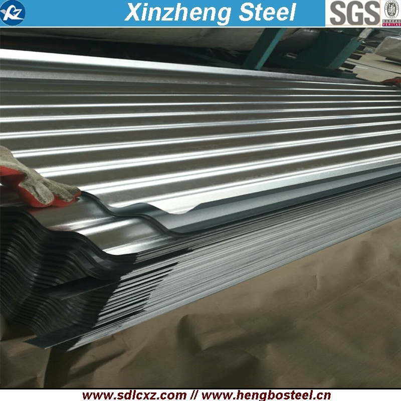 Dx51d Building Material Corrugated Galvanized Roofing Sheet for Construction