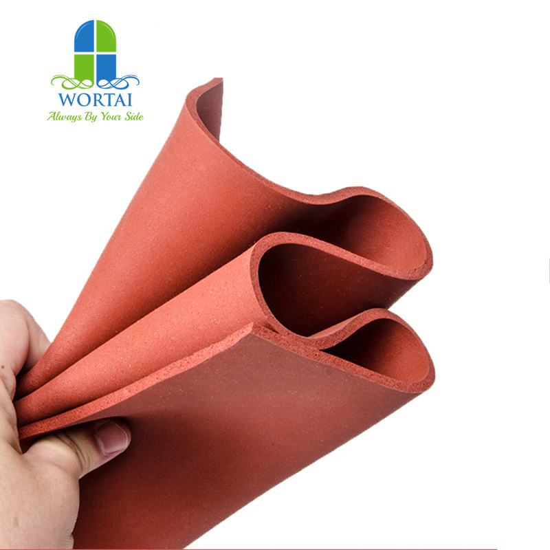 High Temperature and Density Silicone Rubber Foam Sheet in Rolls