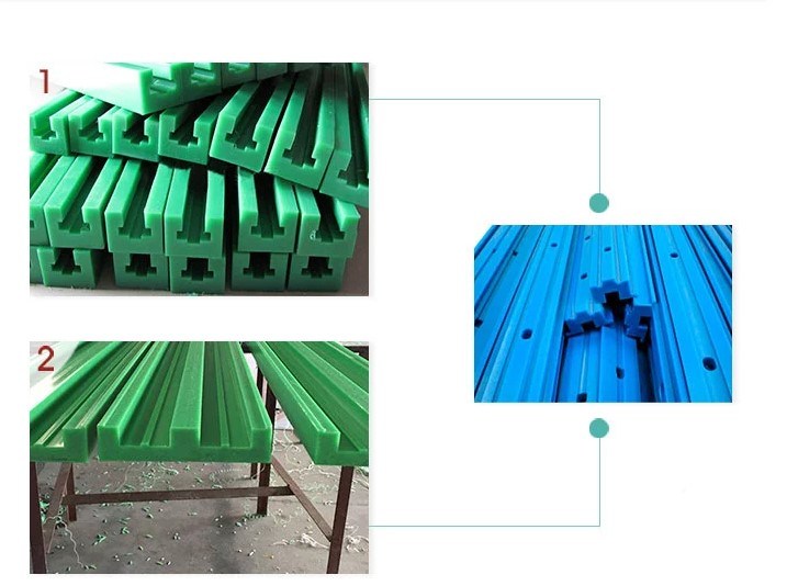 Enginneer Plastic UHMWPE Conveyor Chain Sliding Guide Rail
