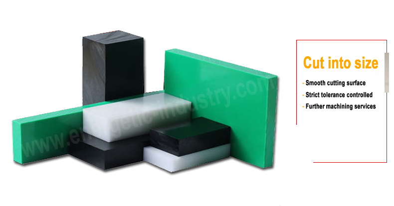 Machining UHMWPE Plastic Supporting Block, Polyethylene HDPE Sheets, HDPE Liner Sheet