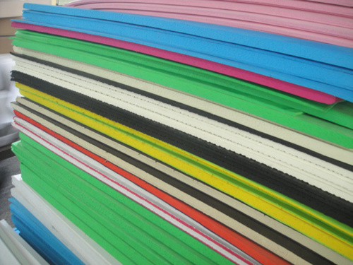 Colorful Floating PE Foam Sheet