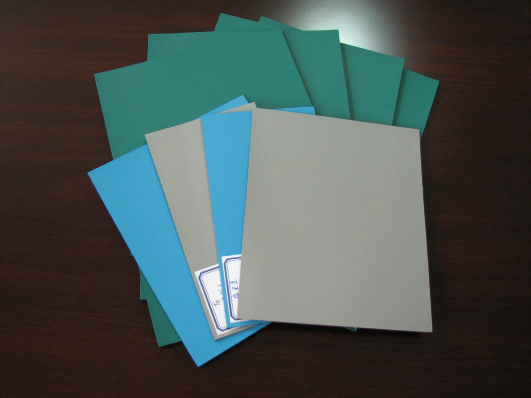 Antistatic Rubber Sheet ESD Rubber Sheet with Blue/Black Color