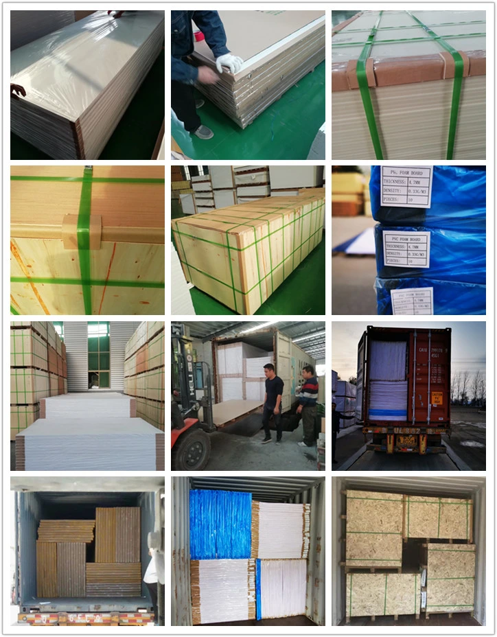 High Density PVC WPC Plastic Foam Board for Furniture/Cabinet