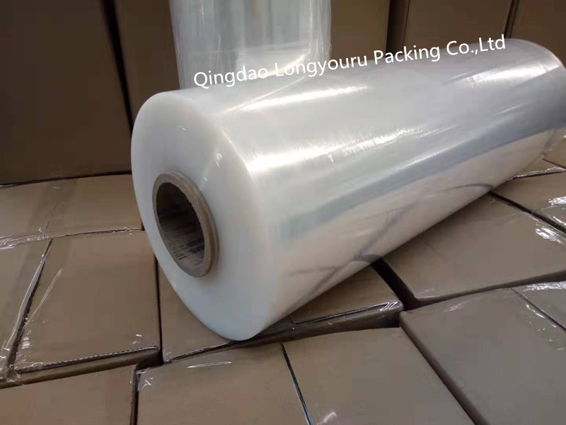 LLDPE Stretch Film Mini Roll PE Plastic Film Roll