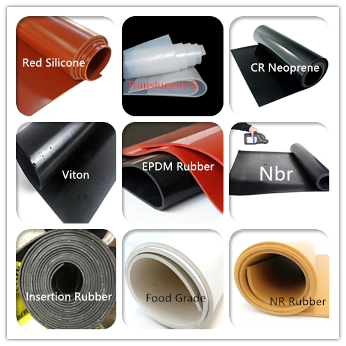 Flame Retardant Electrical Insulation Colored Rubber Cr Neoprene Sheet