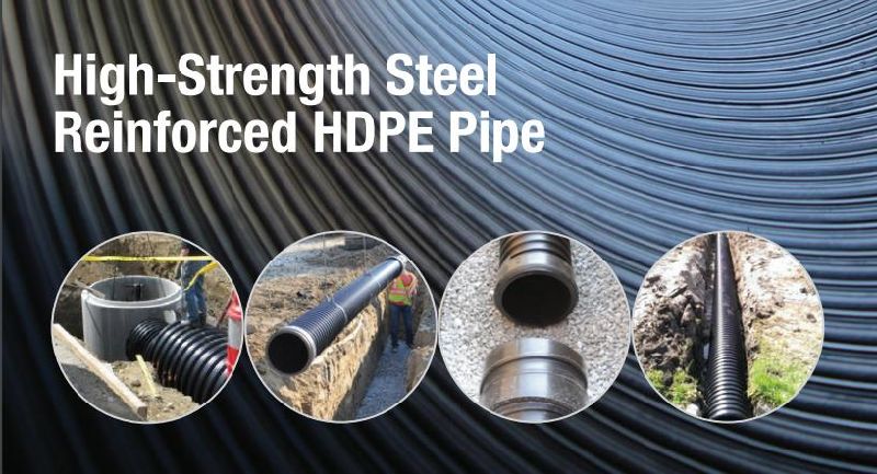 Jwell-Steel Reinforced HDPE Spiral Corrugated Polyethylene Pipe Machine