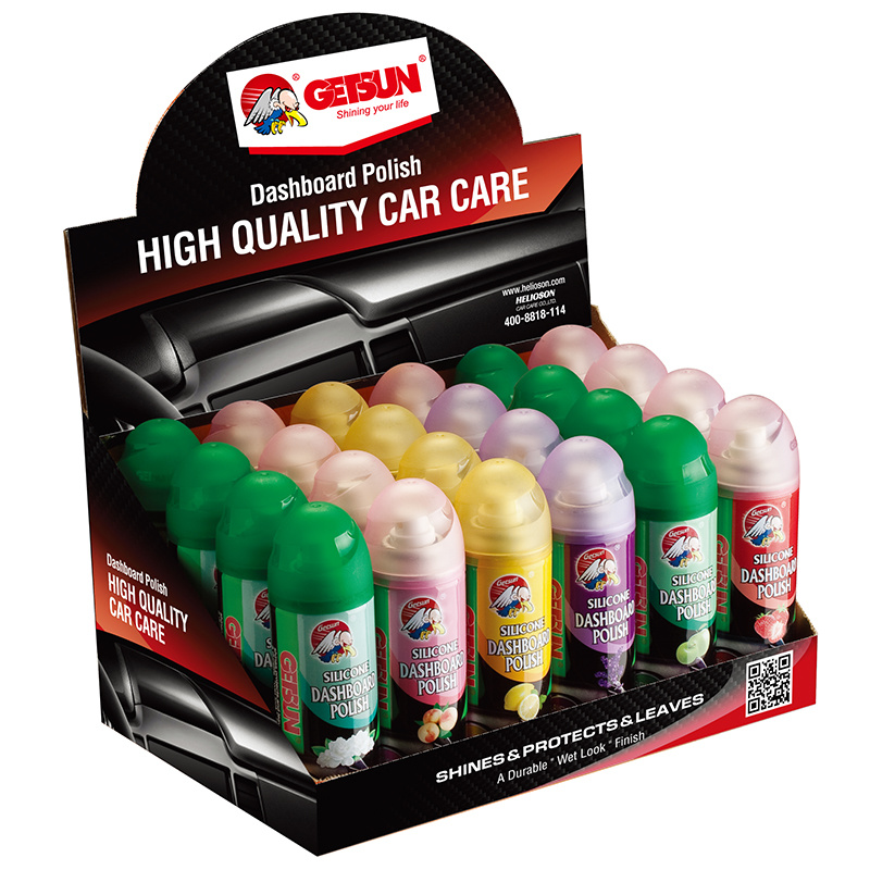 Car Polish Wax Dashboard Spray Shine& Protect Dashboard Car Care