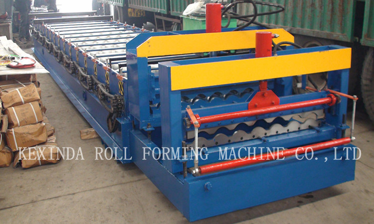 Kexinda Glazed Color Sheet Roofing Tile Roll Forming Machine
