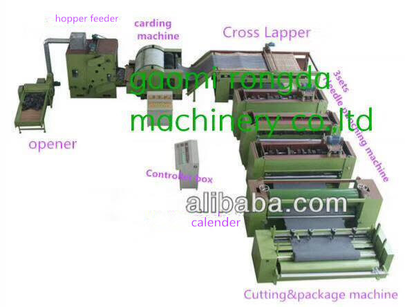 High Density Needle Punching Non Woven Fabric