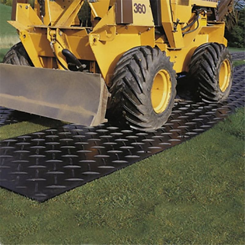 HDPE UHMWPE Sheet/ Plastic Ground Protection Mats and Heavy Duty Mud Ground Mat