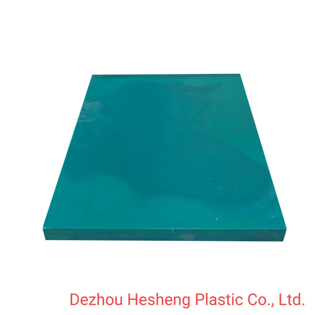 Blue Wear Resisting Ultra High Molecular Weight Polyethylene UHMW-PE or UHMWPE Polyethylene Wear Plate