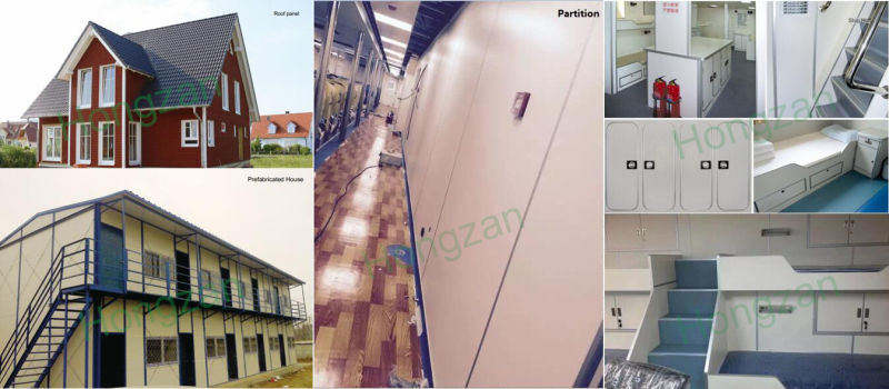 Fireproofing Panel Rock Wool Sandwich Panels for Wall Panels