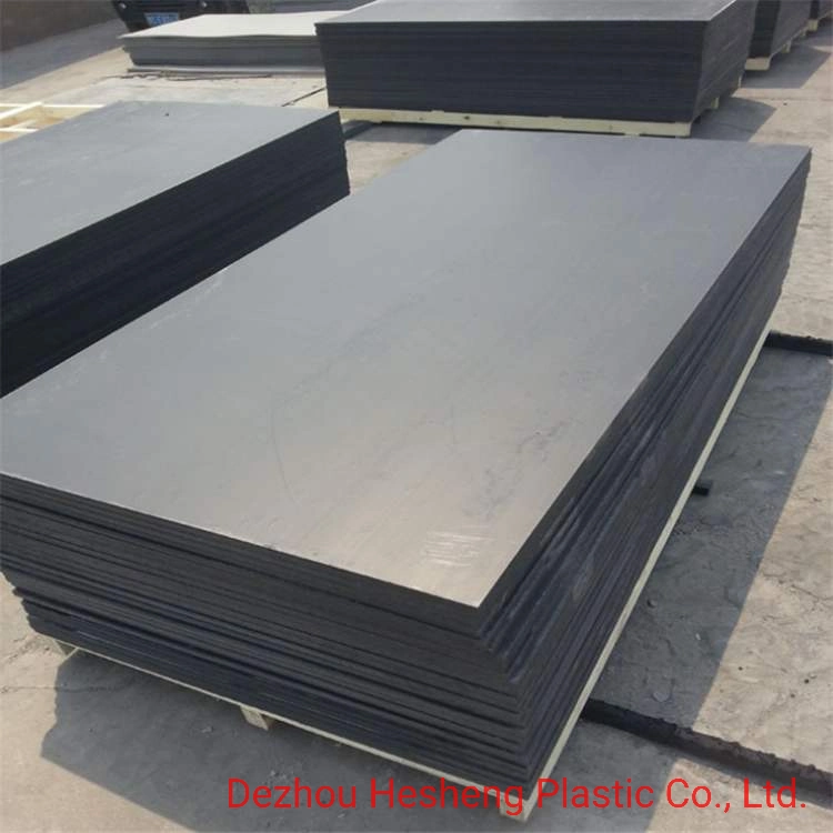 Boron Added Black UHMWPE 1000 Sheet for Neutron Radiation Shielding